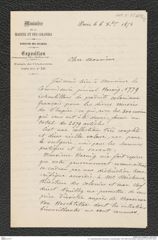 k.k. naturhistorisches Hofmuseum, Intendanzakten 1876-1884 (Hochstetter), Aktenzahl Z.78.d/1878, Seite 1
